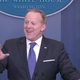 Sean Spicer not addressing his Apple Watch purchase (Screenshot from Twitter)